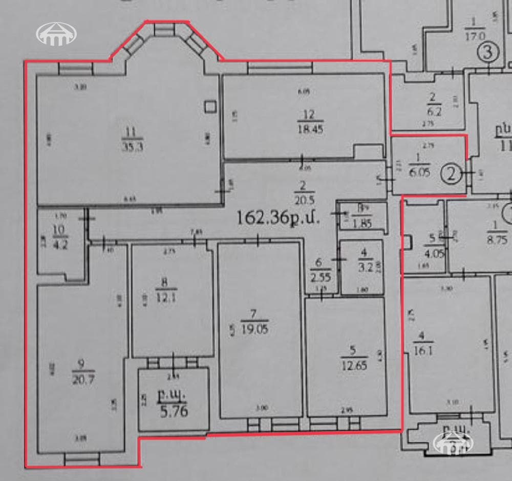 Квартира · 4 комн. · 165 м² · Ереван