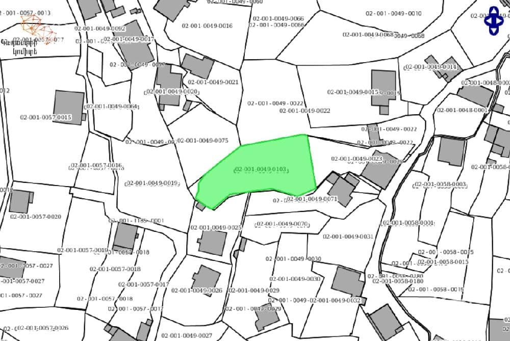 Land · 1,374 m² · Ashtarak