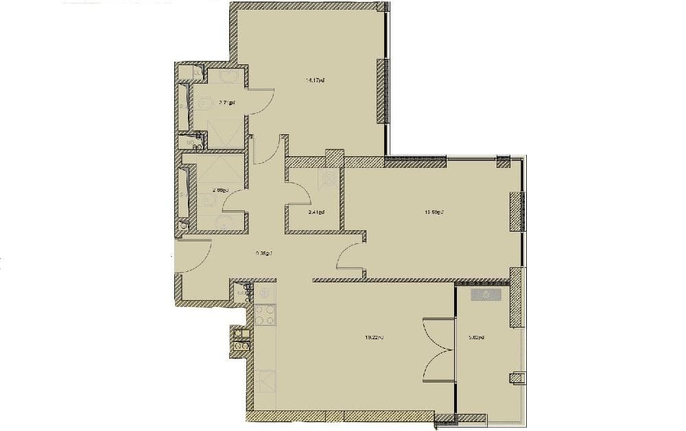 Квартира · 71 м² · Ереван
