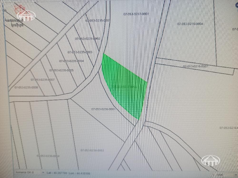 Land · 1,523 m² · Proshyan