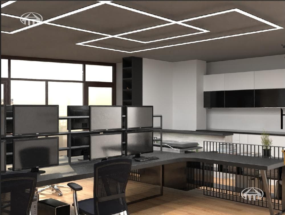 Office · 129 m² · Kentron