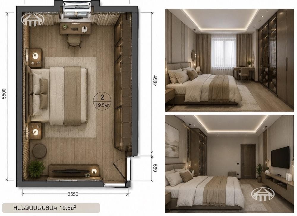 Таунхаус · 4 комн. · 190 м² · Нор-Норк