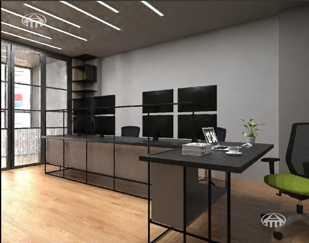 Office · 129 m² · Kentron