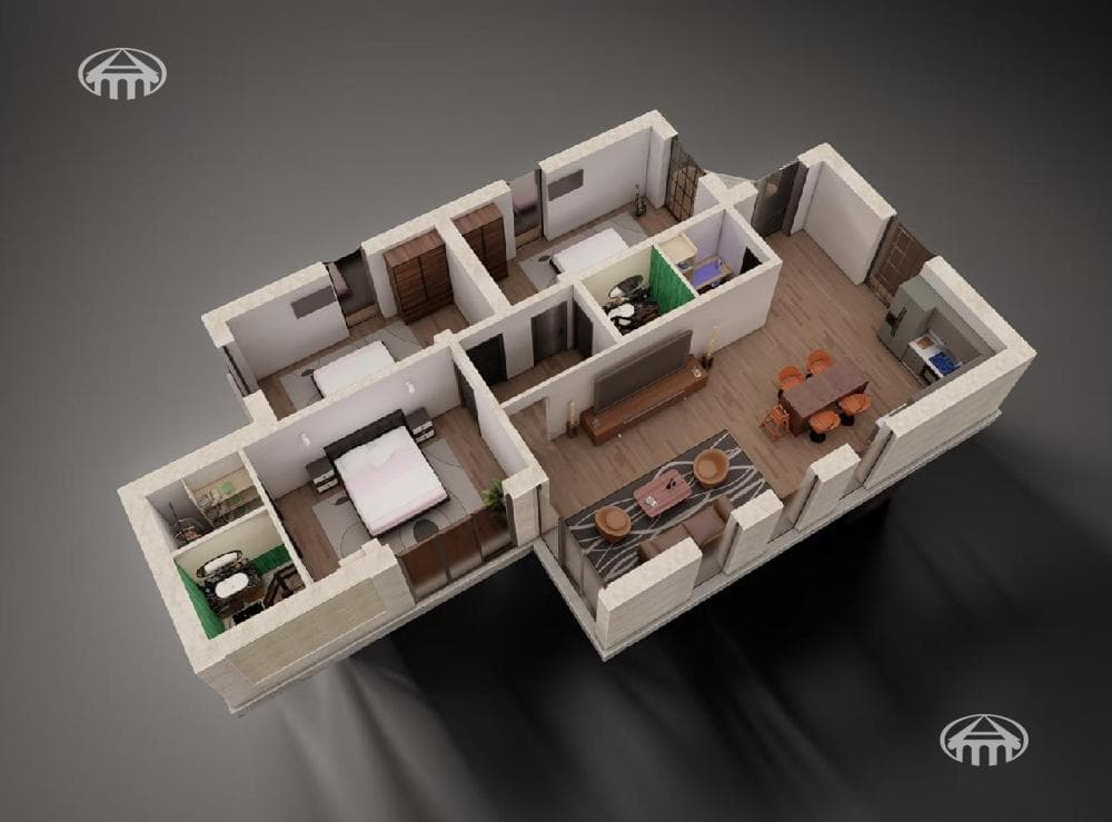 Mansion · 4 rooms · 140 m² · Mrgashen