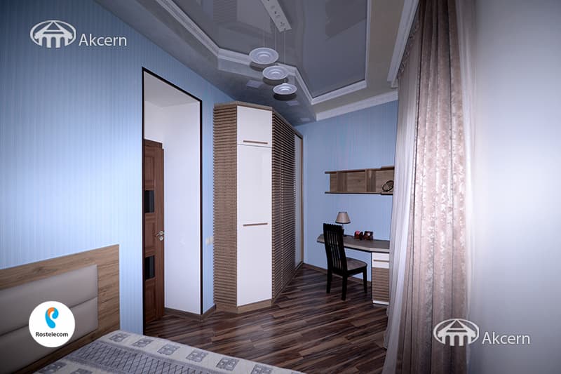 Բնակարան · 2 սեն. · 61 մ² · Կենտրոն — Լուսանկար 16 / 19