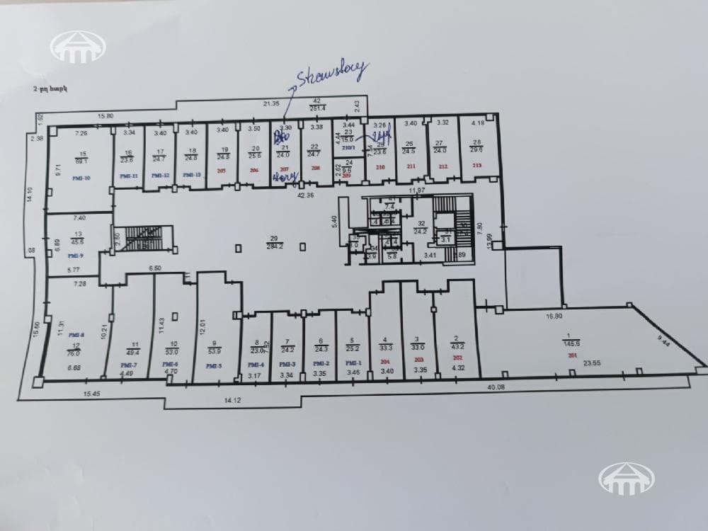 Office · 250 m² · Nor Nork