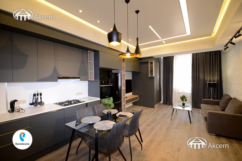 Квартира · 2 комн. · 59 м² · Кентрон