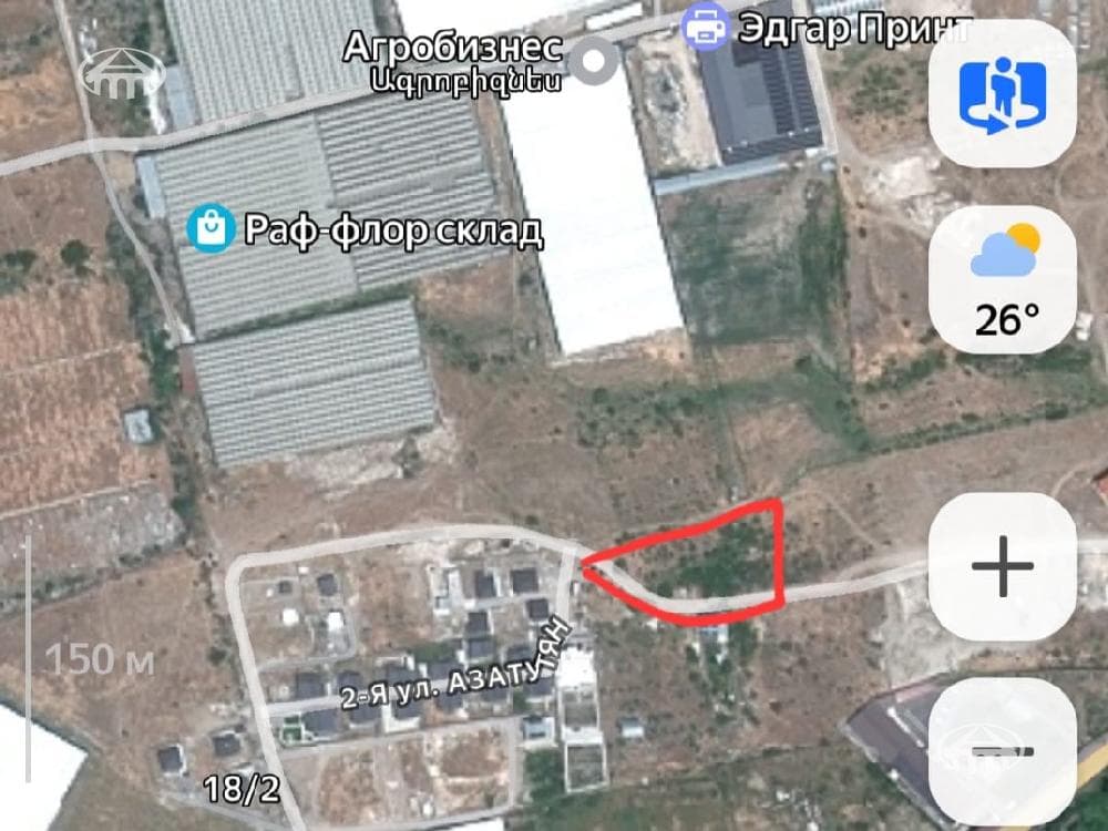 Land · 3,504 m² · Dzoraghbyur