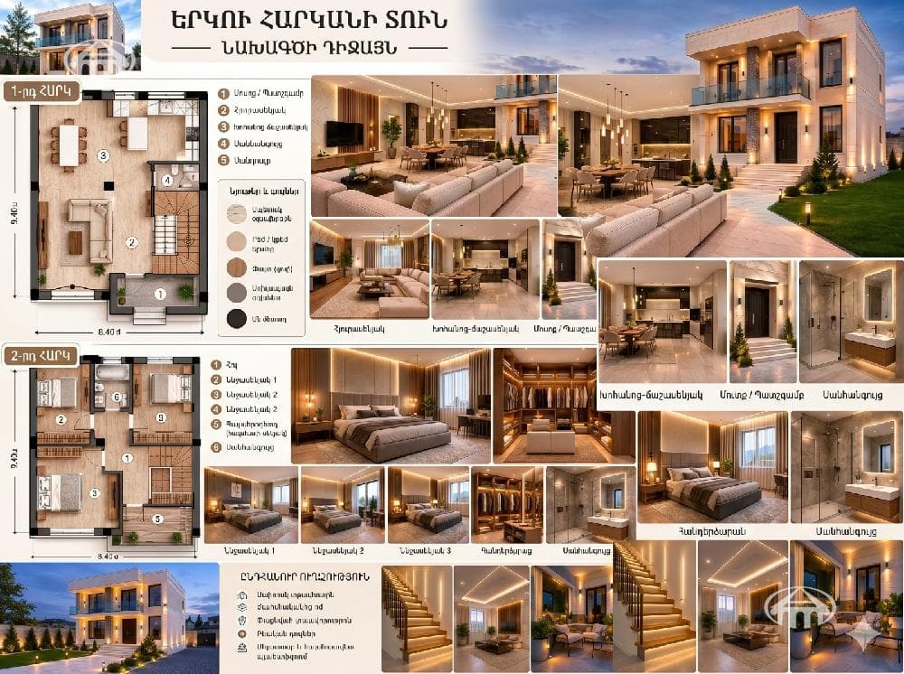 Առանձնատուն · 4 սեն. · 135 մ² · Պռոշյան