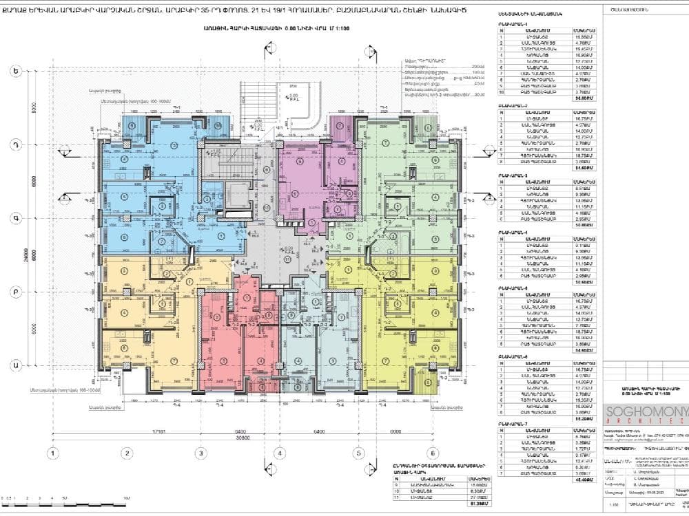Apartment · 3 rooms · 97 m² · Arabkir