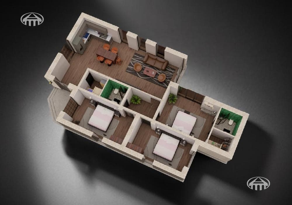 Mansion · 4 rooms · 140 m² · Mrgashen