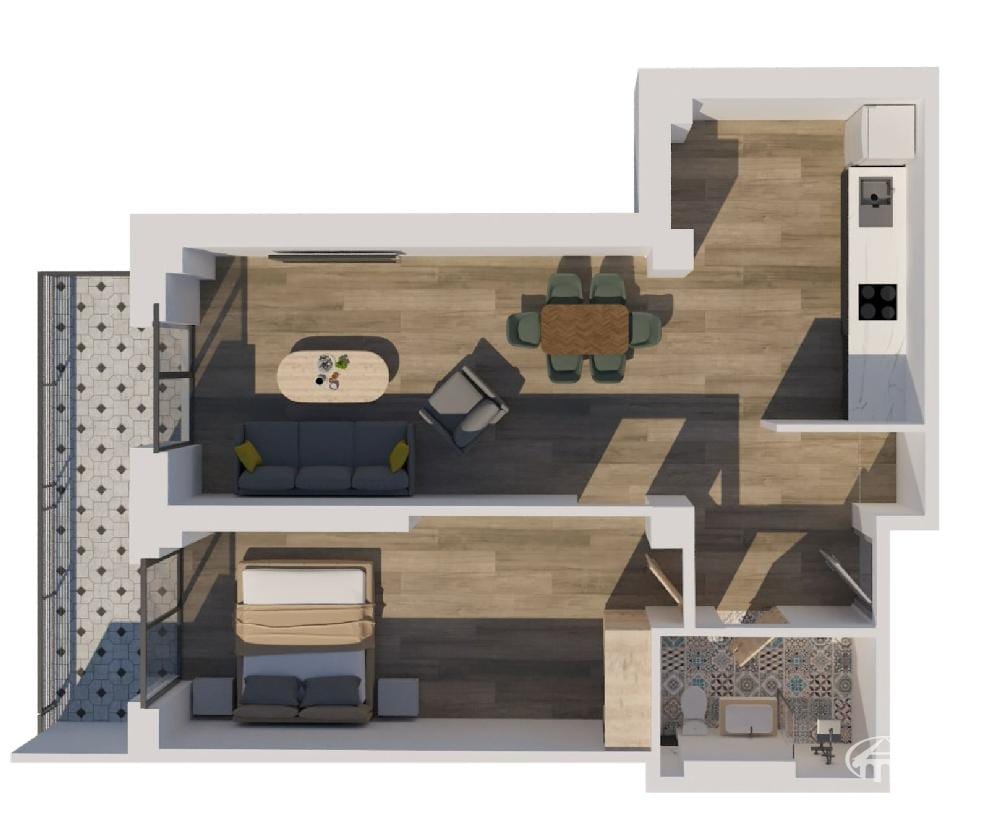 Квартира · 2 комн. · 70 м² · Аван